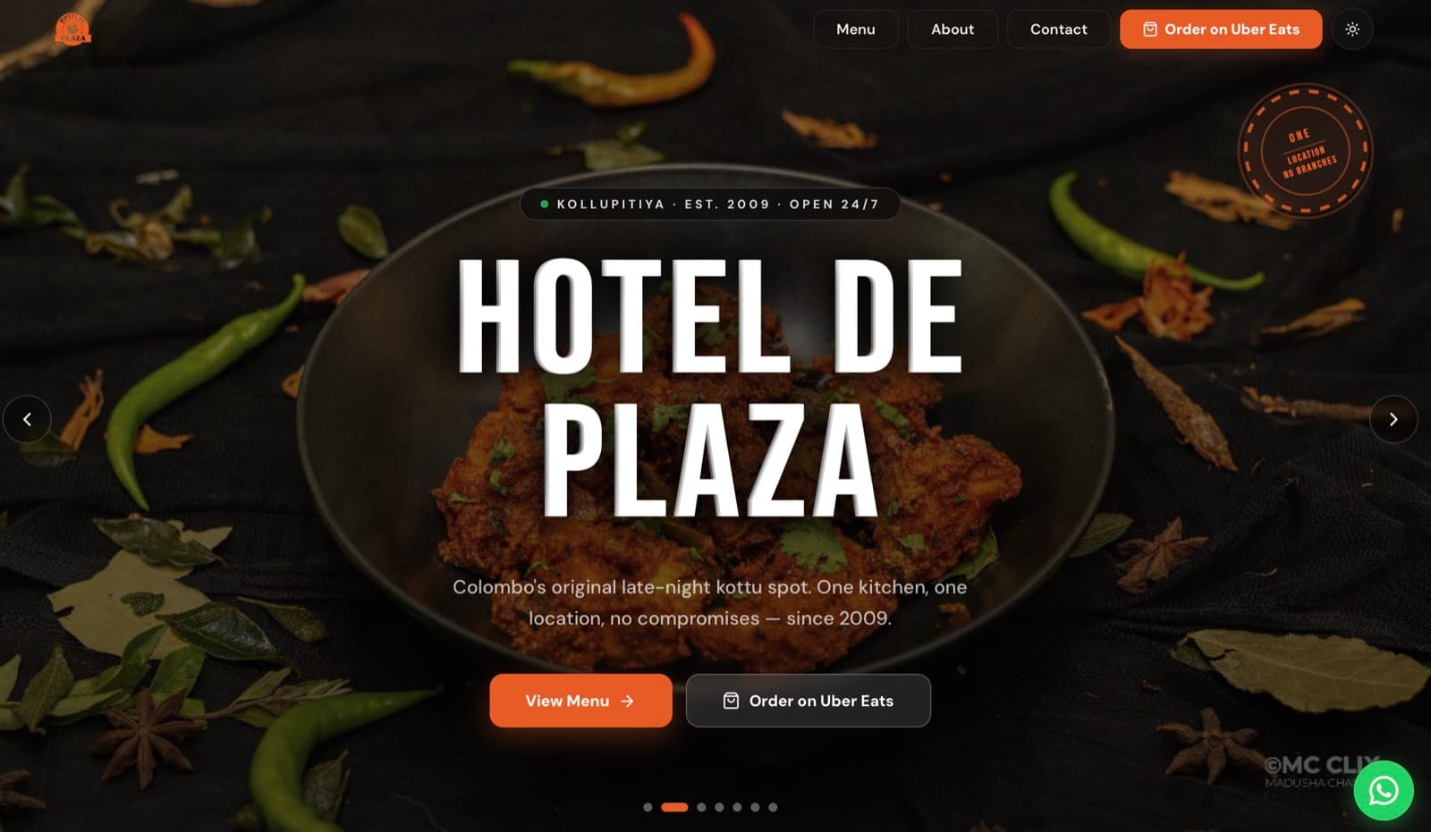 Hotel De Plaza — website